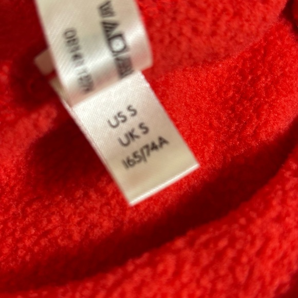 Free People FP Movement Highline Fleece Harem Pants Red NWT - Picture 10 of 14